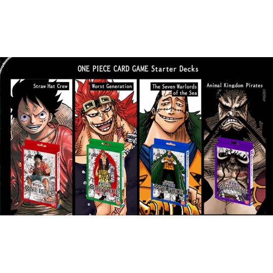 One Piece Card Game Straw Hat Crew Starter Deck ST01