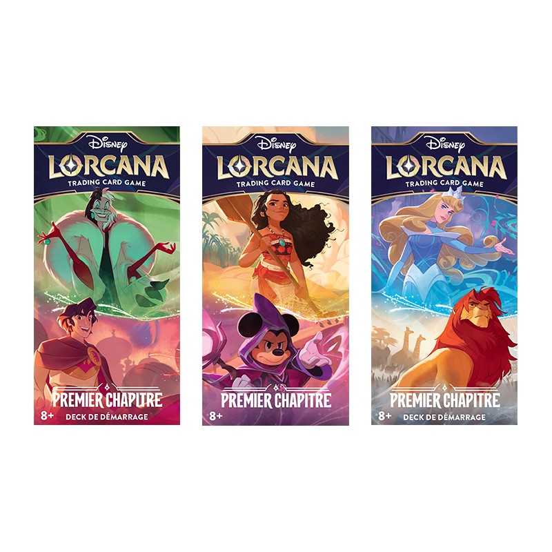Cartes Disney Lorcana : Présentation de mes premières ouvertures